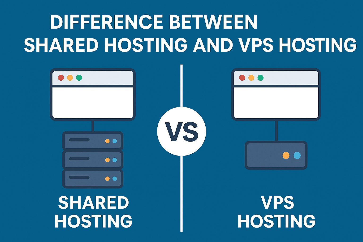 shared hosting and vps hosting
