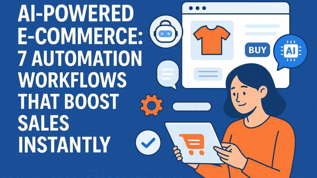 AI-Powered E-commerce 7 Automation Workflows That Boost Sales Instantly