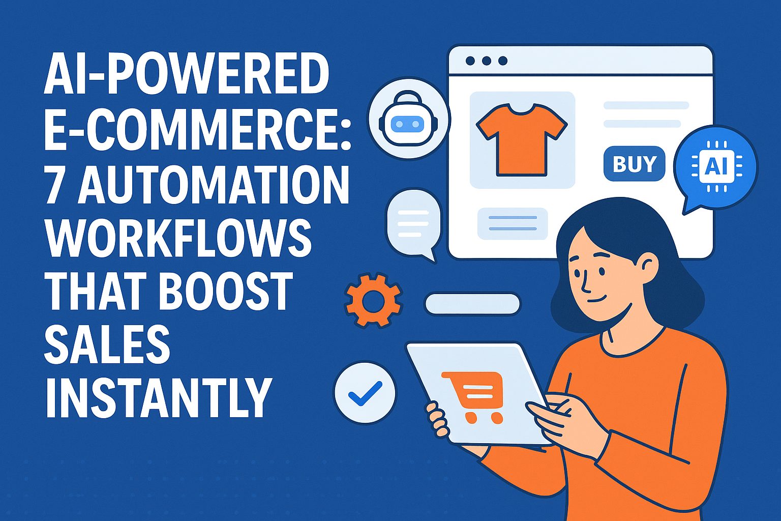 AI-Powered E-commerce 7 Automation Workflows That Boost Sales Instantly