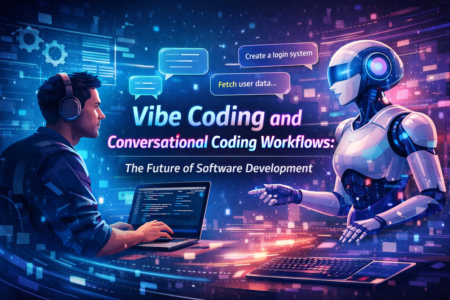 Vibe Coding and Conversational Coding Workflows The Future of Software Development