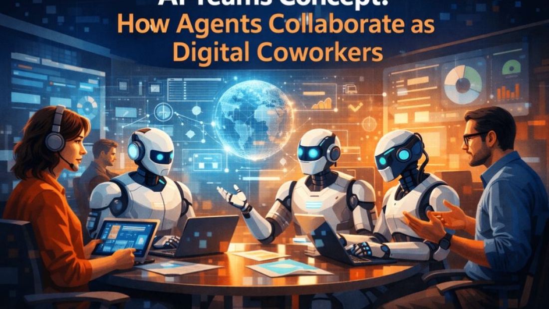 AI Teams Concept: How Agents Collaborate as Digital Coworkers