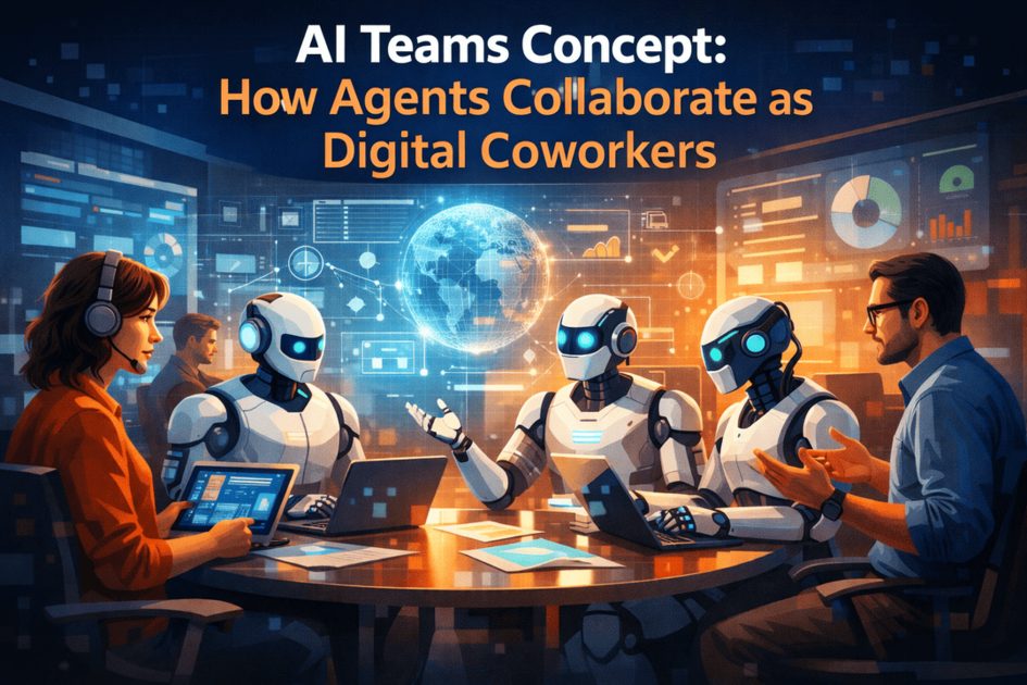 AI Teams Concept: How Agents Collaborate as Digital Coworkers