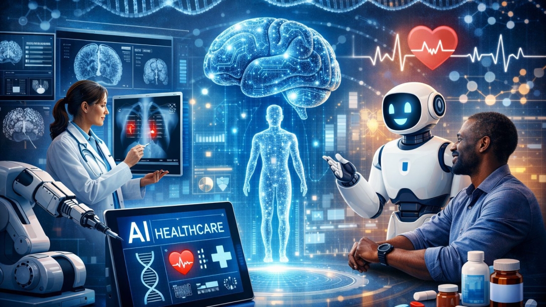 AI in Healthcare How AI Is Transforming Diagnostics, Personalized Medicine, and Patient Care