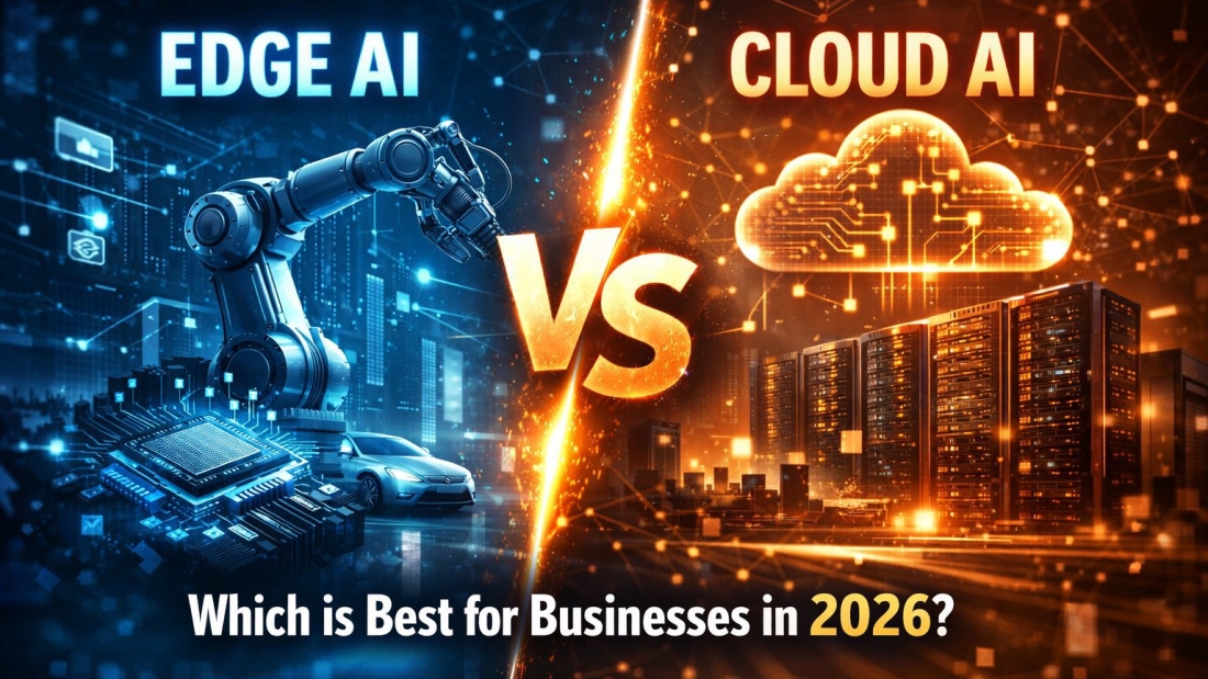 Edge AI vs Cloud AI Which One Should Modern Businesses Choose in 2026