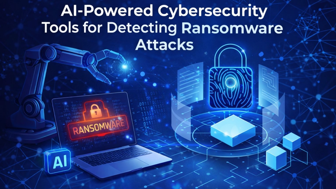 AI-powered cybersecurity tools for detecting ransomware attacks