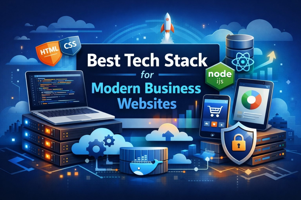 Best Tech Stack for Modern Business Websites