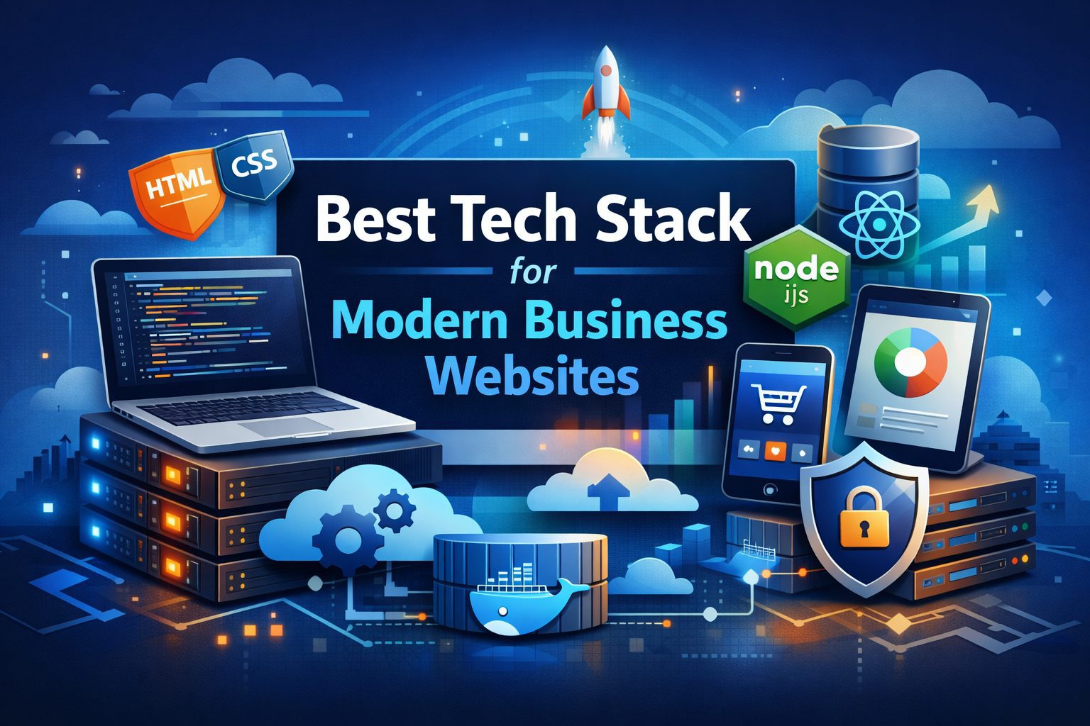 Best Tech Stack for Modern Business Websites