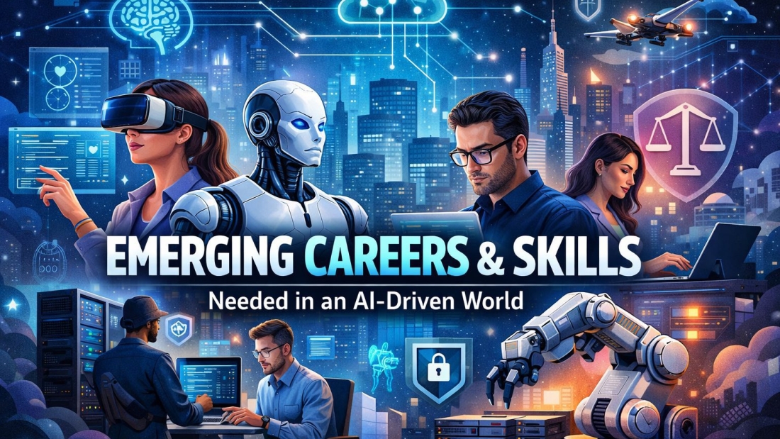 Emerging careers and skills needed in an AI-driven world