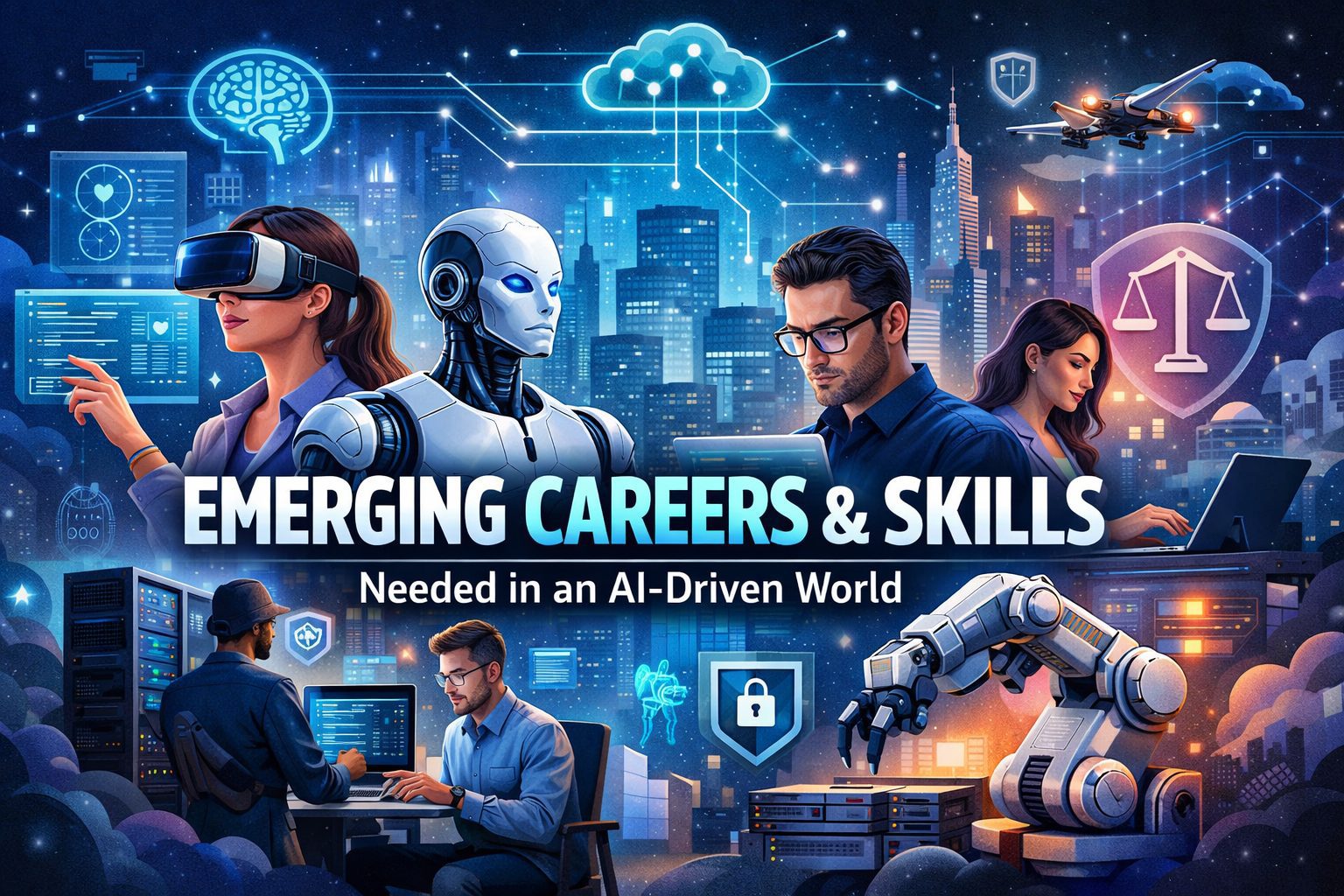 Emerging careers and skills needed in an AI-driven world