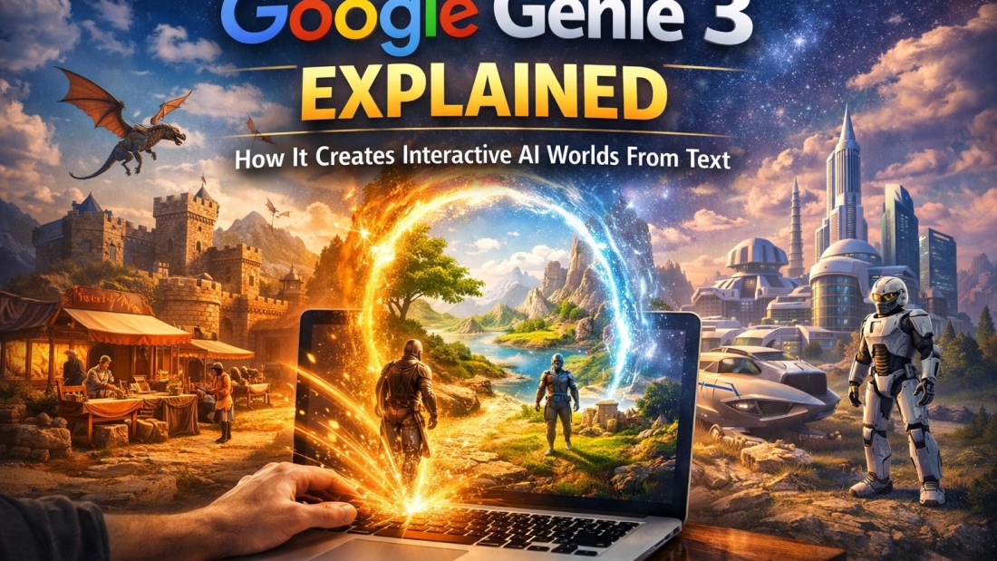 Google Genie 3 Explained How It Creates Interactive AI Worlds From Text
