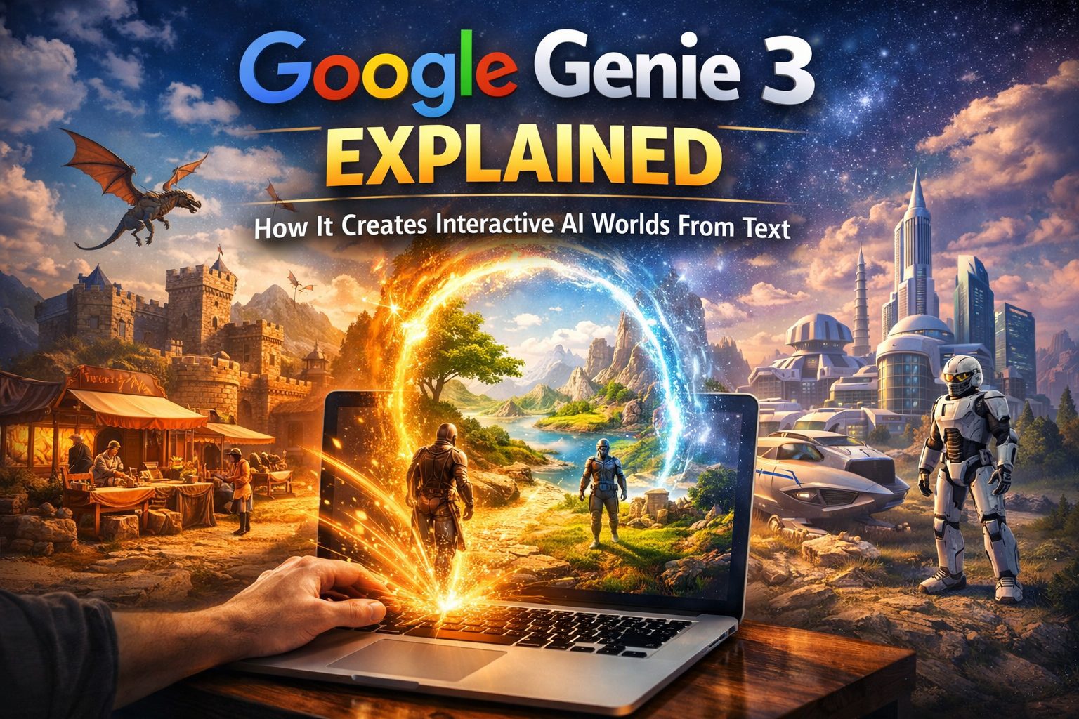 Google Genie 3 Explained How It Creates Interactive AI Worlds From Text