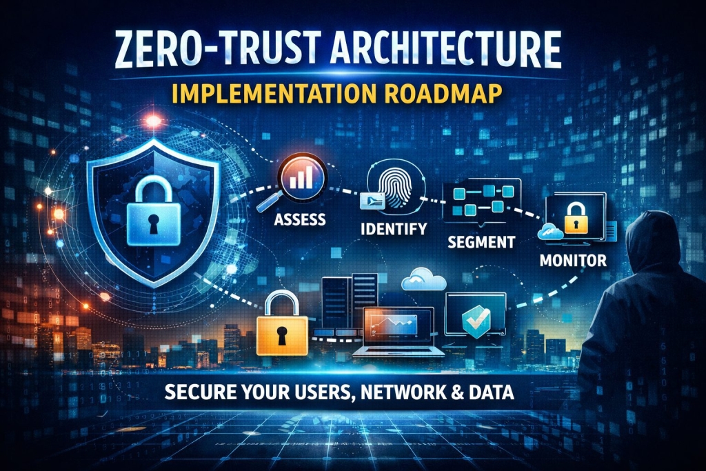 Zero-Trust Architecture Implementation Roadmap for Mid-Sized Enterprises