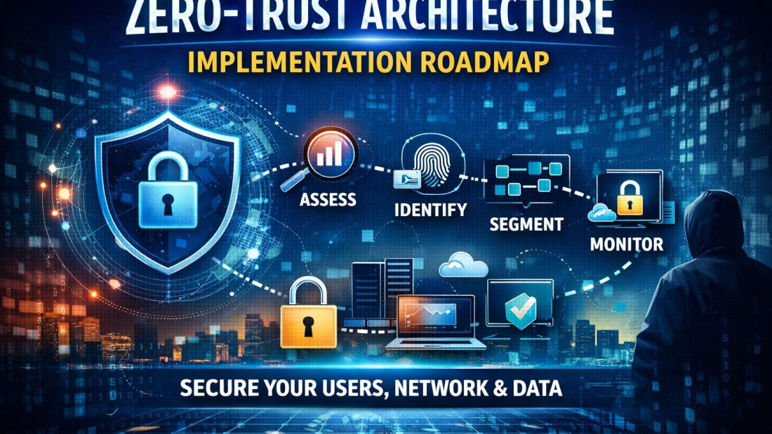 Zero-Trust Architecture Implementation Roadmap for Mid-Sized Enterprises