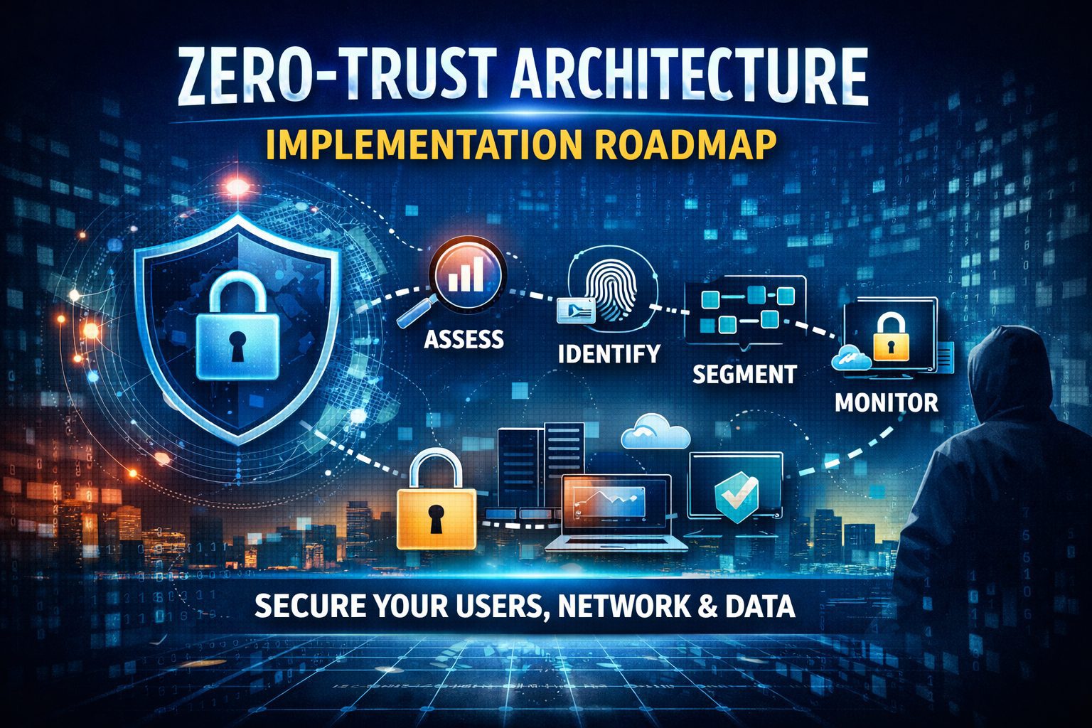 Zero-Trust Architecture Implementation Roadmap for Mid-Sized Enterprises