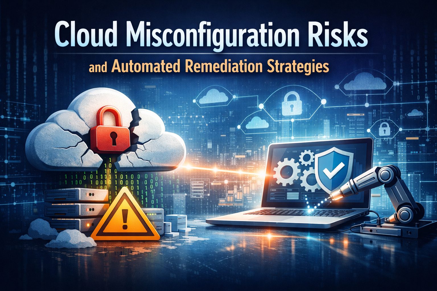 Cloud misconfiguration risks and automated remediation strategies