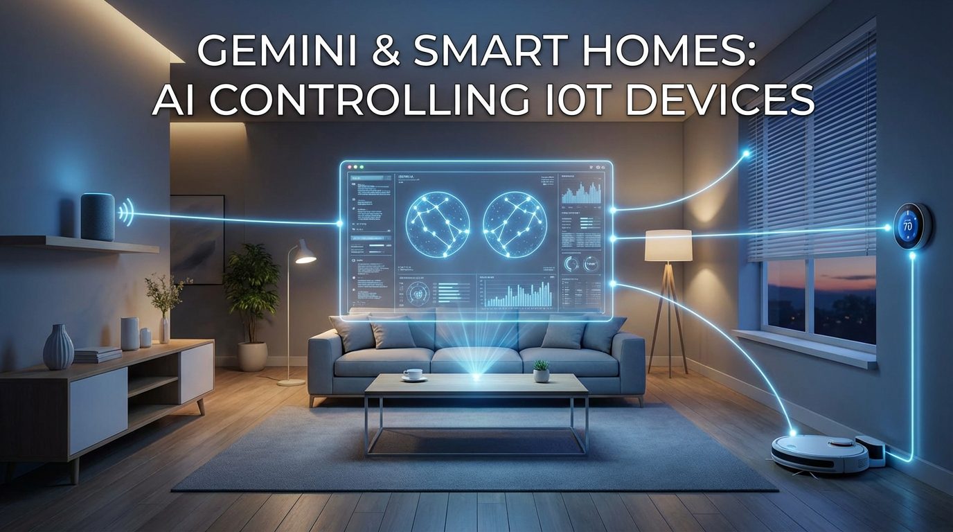 Gemini and Smart Homes: AI Controlling IoT Devices