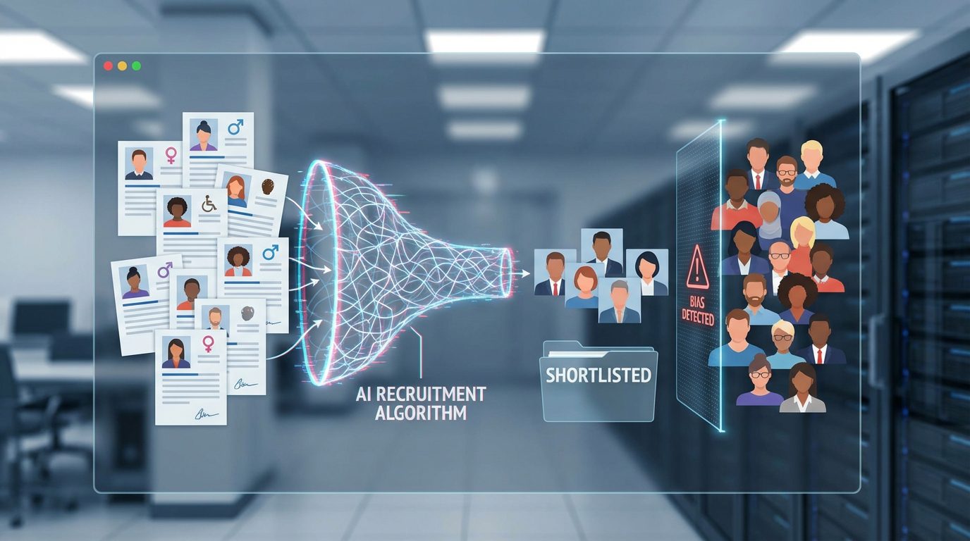Intersectional Algorithmic Bias in AI Recruitment