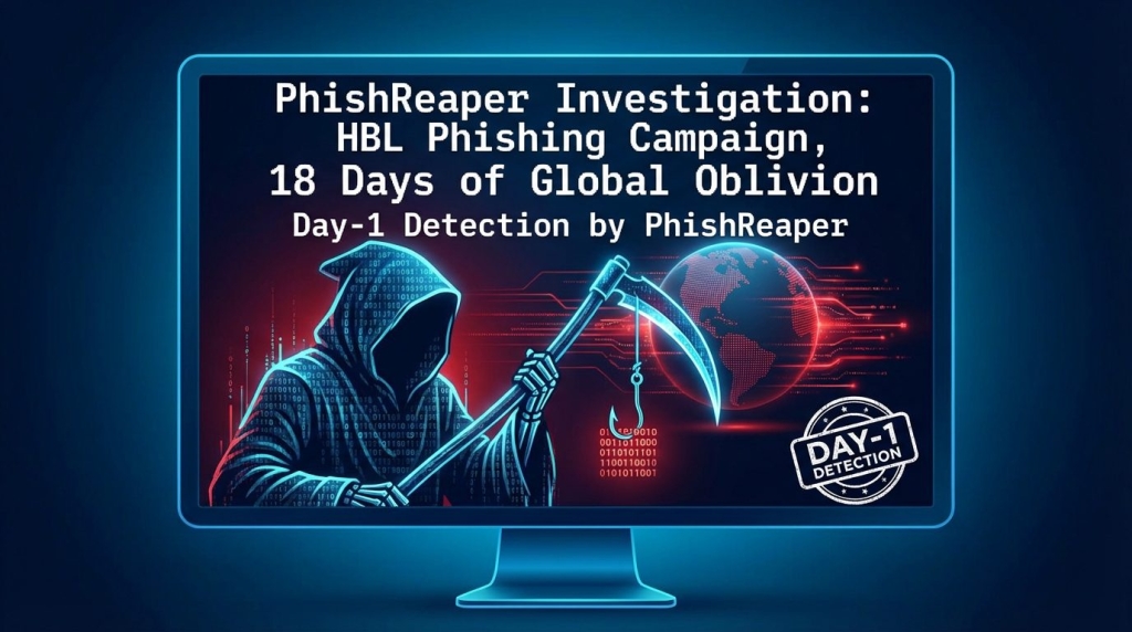 PhishReaper Investigation: HBL Phishing Campaign, 18 Days of Global Oblivion, Day-1 Detection by PhishReaper
