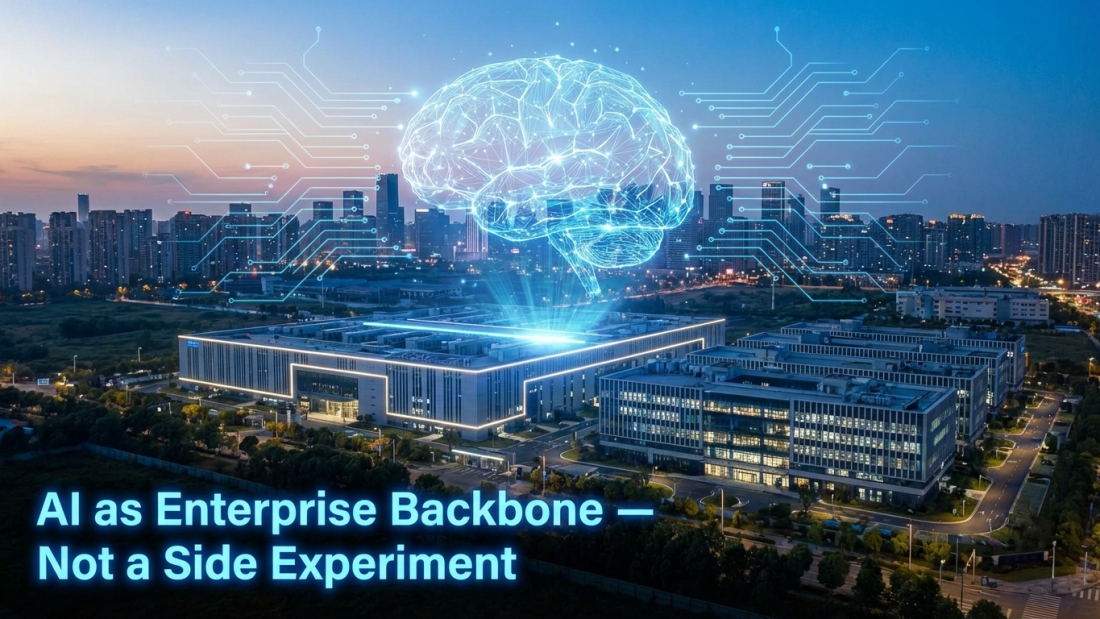 AI as Enterprise Backbone — Not a Side Experiment
