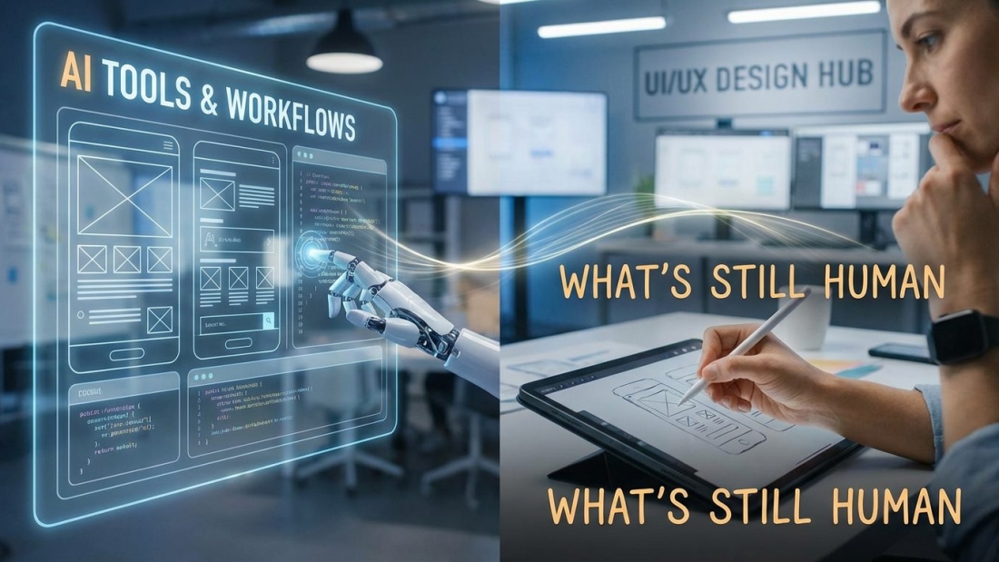 How AI is changing UI/UX design: Tools, workflows, and what's still human