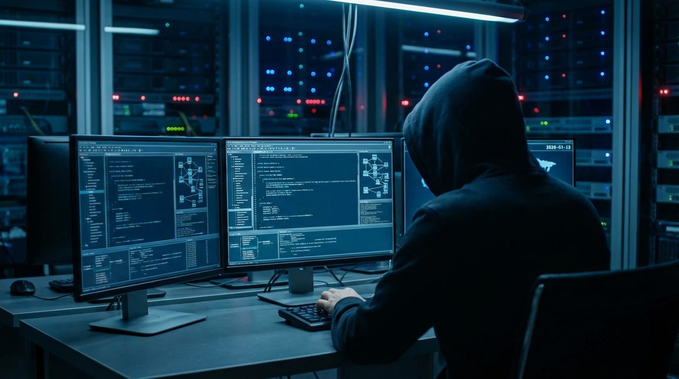 PhishReaper Investigation: Jan 13, 2026, The Day the Security Stack Became the Attack Surface this is title of my artice, give me featured image for this article dont use any sign in it make it simple