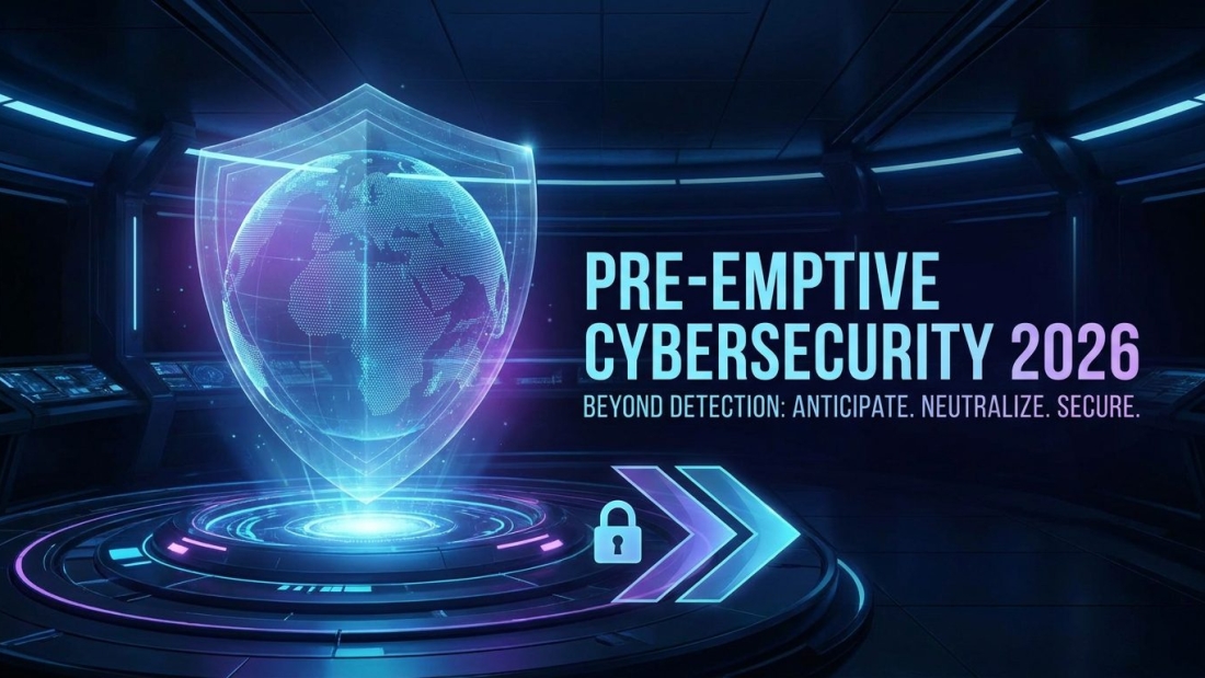 Discover why Pre-emptive Cybersecurity in 2026 is essential, shifting from threat detection to proactive defense to stop attacks before they happen.