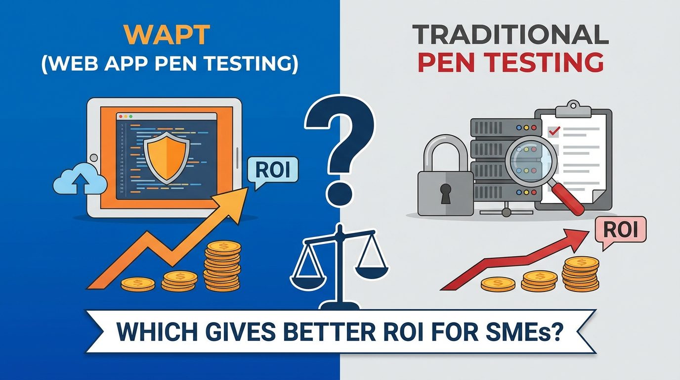WAPT vs. Traditional Penetration Testing: Which Gives Better ROI for SMEs?