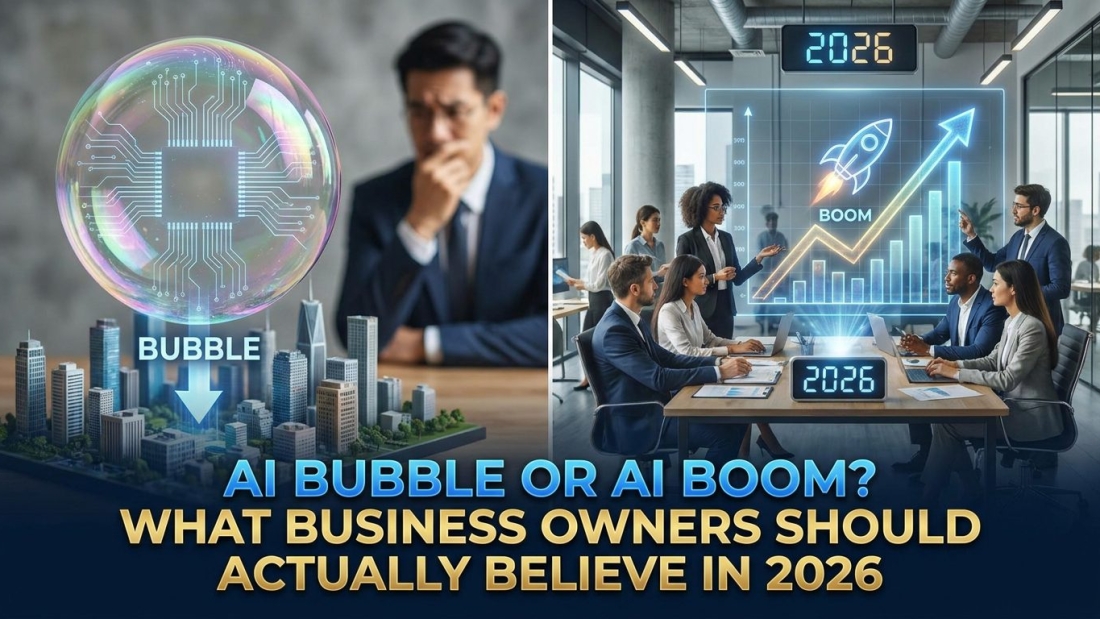 AI Bubble or AI Boom? What Business Owners Should Actually Believe in 2026