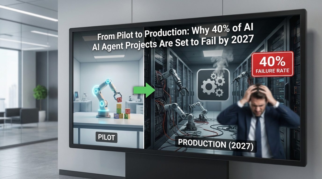 Learn Why 40% of AI Agent Projects Are Set to Fail by 2027 and how to avoid common mistakes when scaling AI.