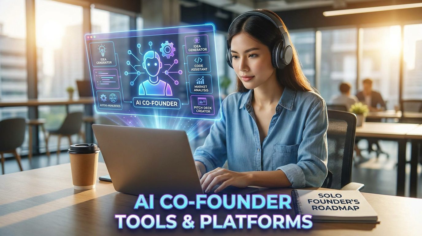 AI co-founder tools and platforms for solo tech founders