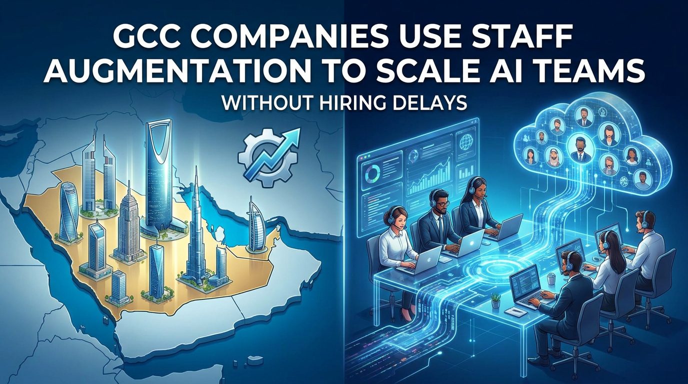 How GCC Companies Are Using Staff Augmentation to Scale AI Teams Without Hiring Delays