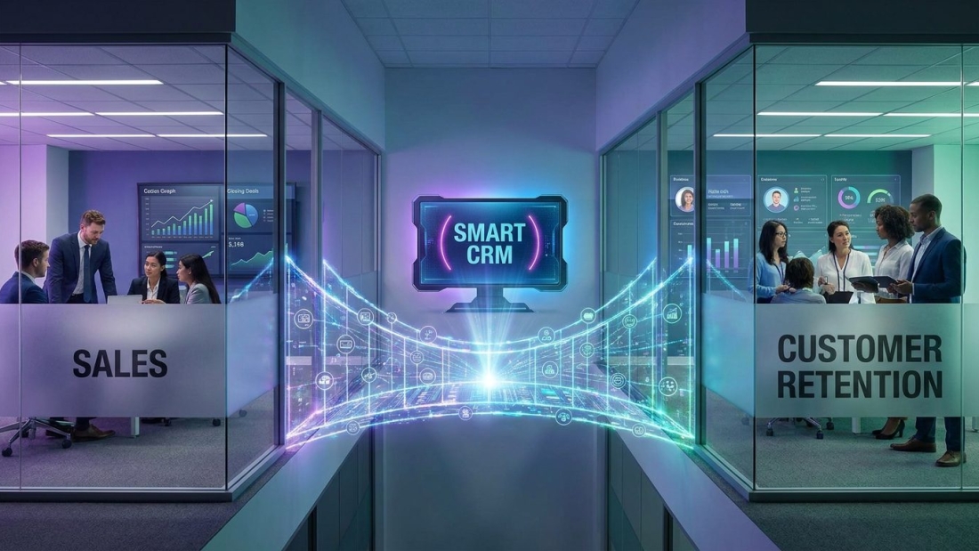 Learn how smart CRM systems connect sales and customer retention through automation, personalization, and better customer insights.
