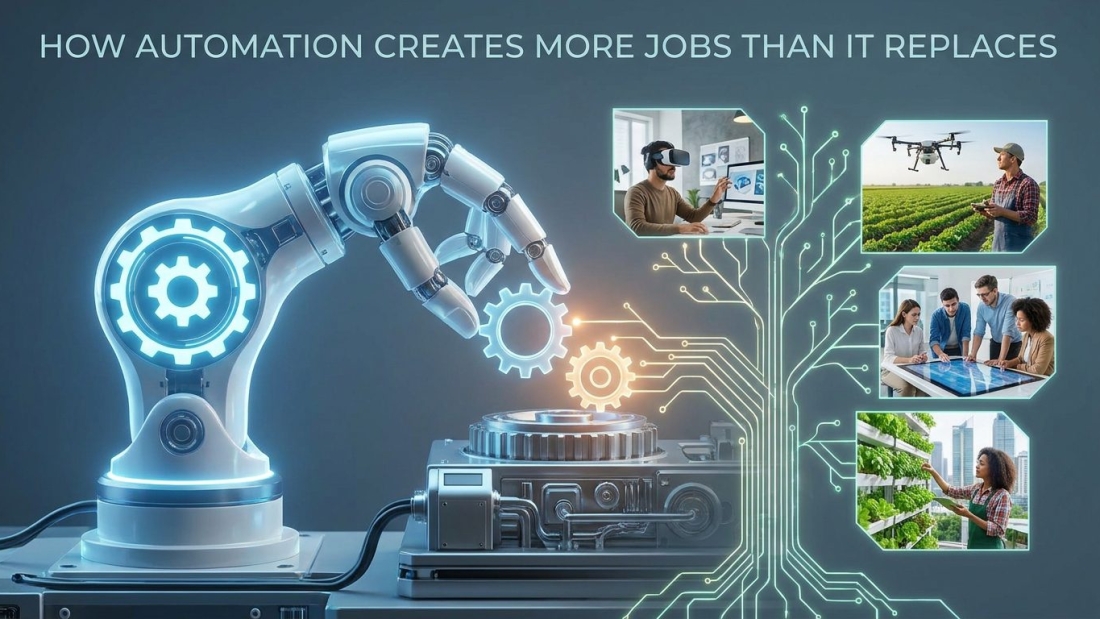 How Automation Creates More Jobs Than It Replaces