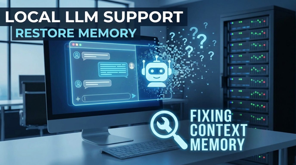 How to fix context window memory loss in local LLM customer service bots
